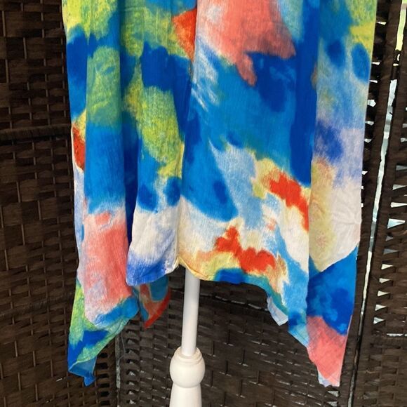 Dalin Hooded Dress Bathing Suit Coverup Plus Size 3X - Picture 8 of 11